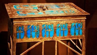 صندوق حُلي يويا وثويا.. تحفة نادرة في المتحف المصري بالتحرير