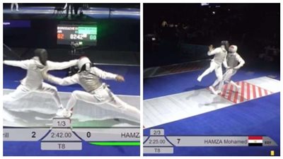 رسميًا.. غياب محمد حمزة عن منافسات الفرق ببطولة العالم لسلاح الشيش بسبب الإصابة