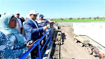 بطاقة 34 ألف متر مكعب.. وزير الإسكان ومحافظ الدقهلية يتفقدان محطة مياه شرب نبروه 