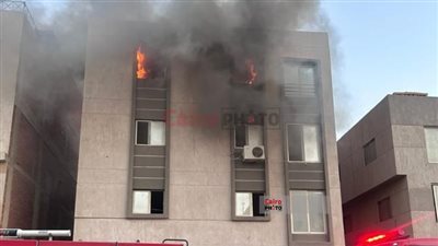 اندلاع حريق داخل مصنع مواد غذائية بالقطامية 