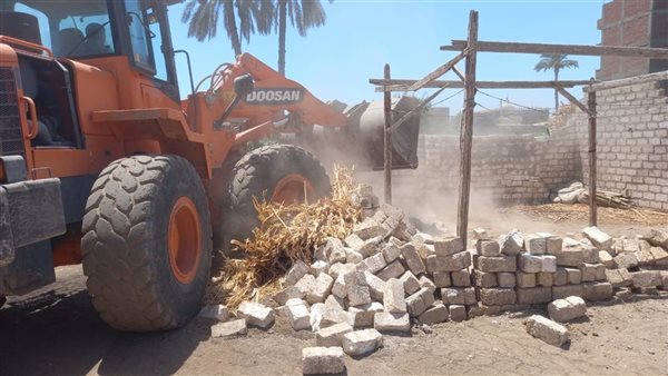 حملة إزالات بأسيوط