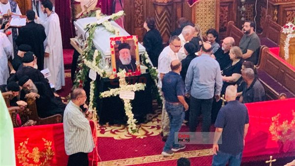 جنازة القمص بطرس