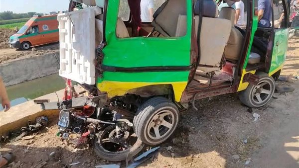 جانب من الحادث 