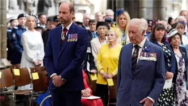 الأمير ويليام ووالده