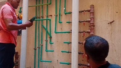 الإسكان تشن حملات لفصل وصلات المياه الخلسة وتحصيل المتأخرات بمدينتي النوبارية الجديدة والسادات