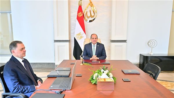 الرئيس السيسي ووزير