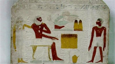 المتحف المصري يعرض لوحة جنائزية نادرة من الدولة الوسطى لـ منتوحتب 