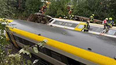 قتلى ومصابون جراء خروج قطار عن مساره في ألمانيا