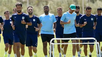 المصري يواصل تدريباته في معسكر تونس بعد ودية الترجي| صور