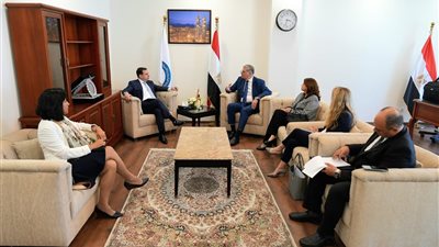 وزير البترول يبحث مع وفد شل العالمية تعزيز التعاون في مشروعات الغاز وتنمية حقل أفروديت