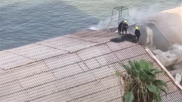 حريق نادي نهري 