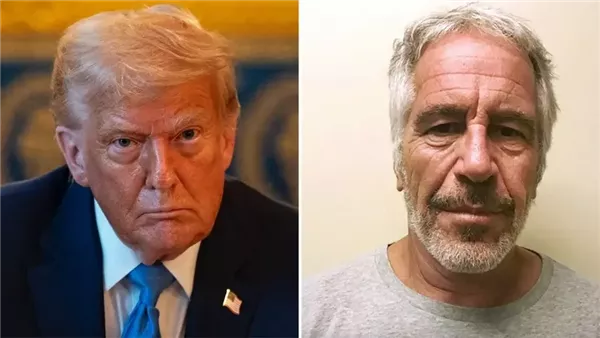 جيفري إبستين وترامب