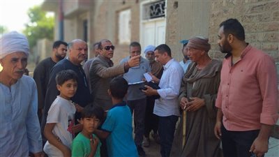 فريق من الطب البيطري ينتقل إلى قرية برخيل بسوهاج استجابة لمناشدات الأهالي| صور 