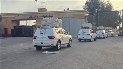 دخول مستشفى ميداني إماراتي و20 شاحنة مساعدات إلى غزة عبر معبر رفح