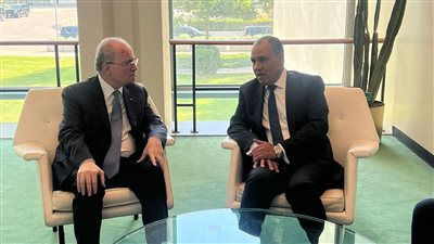 وزير الخارجية يؤكد لرئيس الوزراء الفلسطيني استمرار جهود مصر لوقف إطلاق النار في غزة 