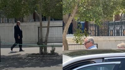 محمود حميدة ومنير مكرم وبشرى أول الحضور في جنازة لطفي لبيب