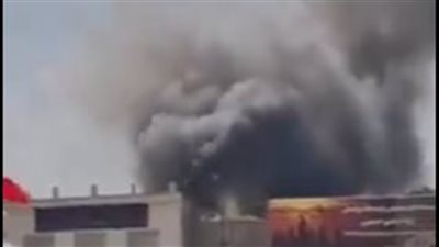 اندلاع حريق بمخزن زيوت وامتداد النيران لمخازن مجاورة في المرج