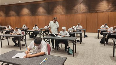 24 مدربًا يخوضون امتحانات دبلومة التدريب الإفريقية للحصول على الرخصة A5 |صور