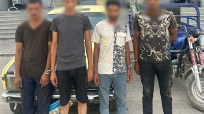 سقوط المتهمين بسرقة تروسيكل في قبضة الأمن بمنطقة بدر 