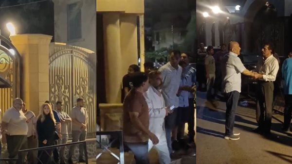 النجوم بعزاء لطفي