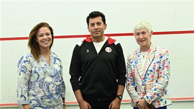  وزير الرياضة يبحث مع القائم بأعمال السفارة الأمريكية في مصر تعزيز التعاون 