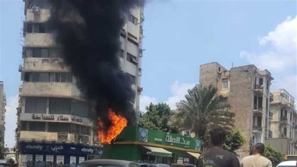 جانب من الحريق 