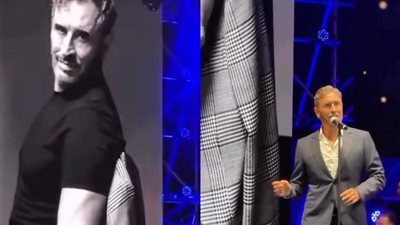 القصة الكاملة لـ اعتراض كاظم الساهر على صورته بمسرح حفله في لبنان