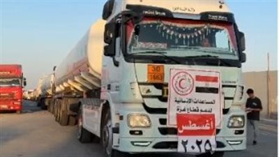 زاد العزة من مصر لـ غزة.. انطلاق قافلة مساعدات إغاثية تضم 340 شاحنة إلى القطاع