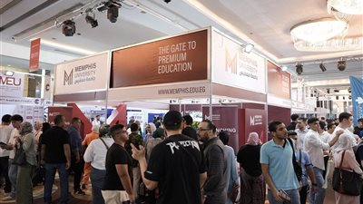 جامعة ممفيس تشارك في معرض إيديوجيت للجامعات وسط إقبال واسع من الطلاب وأولياء الأمور