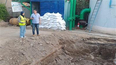 رئيس مياه بني سويف تتفقد إحلال وتجديد محطة بني عدي بمركز ناصر