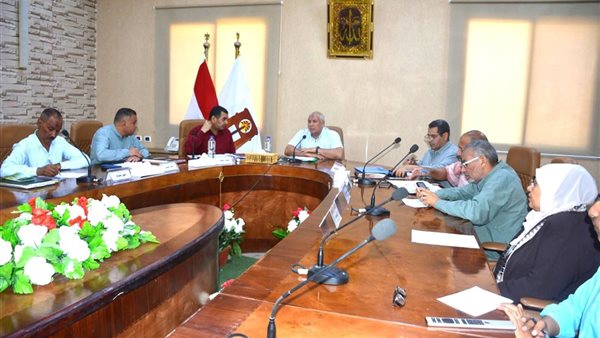 جانب من لقاء محافظ