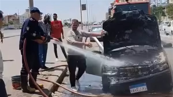 اشتعال سيارة ملاكي