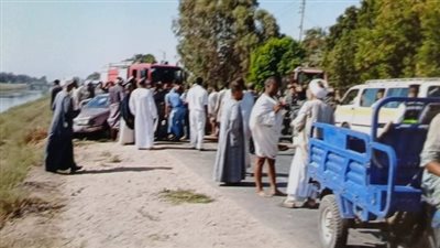 السيارة سقطت في الترعة.. تفاصيل وفاة عضو لجنة انتخابية وزوجها خلال توجههما لمقر التصويت بالأقصر