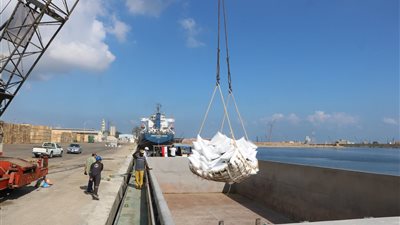 أول عملية من نوعها.. نقل 750 طنًا من الأسمدة عبر نهر النيل من ميناء دمياط لـ أسوان