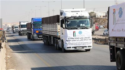  إسرائيليون يهاجمون قافلة مساعدات أردنية متجهة إلى غزة.. والأردن يطالب تل أبيب بتدخل فوري