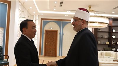 المفتي: تبادل الخبرات وتنظيم البرامج التدريبية والمؤتمرات العلمية مع كازاخستان يرسخ مفاهيم التعايش السلمي والتصدي للأفكار المتطرفة