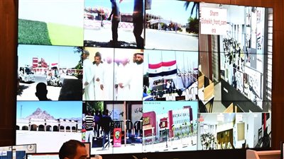 محافظ جنوب سيناء يتابع سير الانتخابات في يومها الثاني عبر الشبكة الوطنية للطوارئ والسلامة العامة 