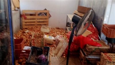 ضبط 350 كجم أغذية غير صالحة للاستهلاك في رأس البر