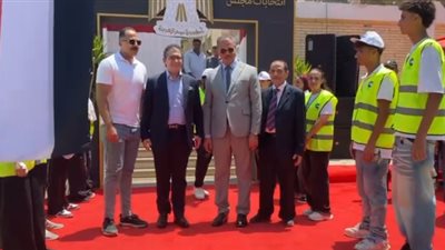 الدكتور مهاب مجاهد يدلي بصوته في انتخابات الشيوخ