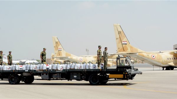 استمرار الإسقاط الجوى