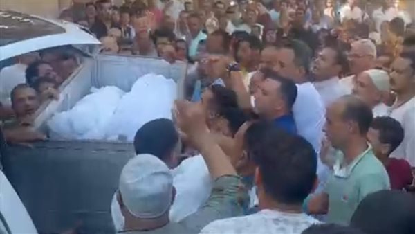 تشييع جثامين شقيقين