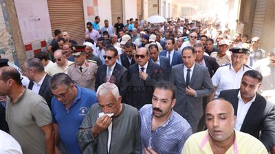 يتقدمها المحافظ ومدير الأمن.. جنازة رسمية للمقدم أحمد حافظ بالمنوفية