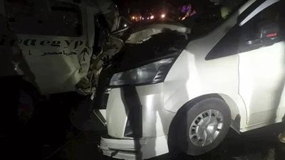 تشكيل لجنة فنية لمعاينة حادث تصادم 3 سيارات بطريق القُصير مرسي علم 