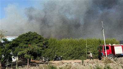 حريق بمصنع ملابس في المحلة.. والحماية المدنية تتدخل للسيطرة عليه