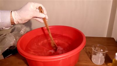 طريقة عمل الصابون السائل بالنشا.. بدون تكلفة عالية