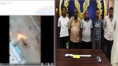 بسبب خلافات الجيرة.. القبض على المتهمين بالتشاجر بزجاجات بنزين في البحيرة