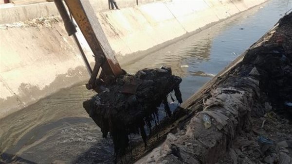 تطهير الترع بأسيوط