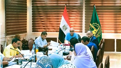 محافظ القليوبية يترأس اجتماع مجلس المناطق الصناعية لتشجيع الاستثمار ودعم المستثمرين