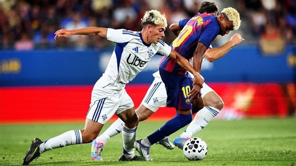 مباراة برشلونة وكومو