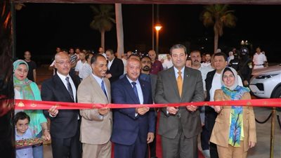 محافظ دمياط يفتتح معرض الكتاب في دورته السادسة برأس البر
